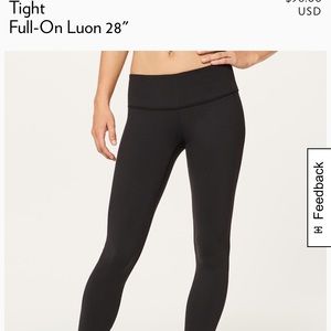 Lulu lemon leggings